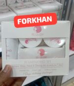 SY Glow Glass Skin Set, 7 Days Whitening Kit with Soap and Toner, Pink - Image 5