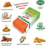 Fragrance 75g Papaya Ginger Yellow Cleaning Bath Hand Face Soap - Image 4