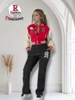 Jazz Dance Pants design sense niche high street retro street sports pants slim wide leg pants women's hip hop long pants - Image 3