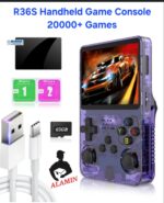R36S Retro Handheld Video Game Console Linux System 3.5 Inch IPS Screen Portable Pocket Video Player 128GB Games - - Image 2