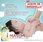 This is a bottle of IPI Aceite de Manzanilla (Chamomile Oil). This antiflatulent oil is used to help relieve gastrointestinal discomfort such as gas and bloating. - Image 3