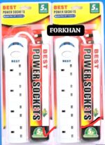 High-Quality 5m Power Strip with 4 AC Outlets & 4 Fast Charging USB Ports - Image 3