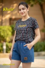 Canidae Women's Soft Cotton Round Neck Ladies T-Shirt