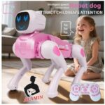 2.4G Intelligent RC Robot Mechanical Dog Voice Dialogue Cute Expression Light APP Remote Control Programming - Image 4