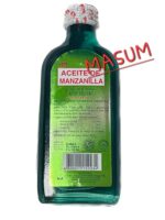 This is a bottle of IPI Aceite de Manzanilla (Chamomile Oil). This antiflatulent oil is used to help relieve gastrointestinal discomfort such as gas and bloating. - Image 8