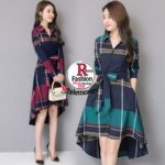 sky vision creation Women Fit and Flare Multicolor Dress - Image 5