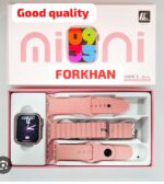 WISME WS-X18 MINI SMART WATCH AIRPODS THREE 3 STRAPS WIRELESS CHARGING - Image 2