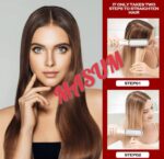 Professional Hair Straightener Brush Comb Fast Heating Anti-Scald Dual Voltage Straight Hair Brush Hot Comb Straight Curly Hair - Image 6