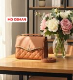 MENGDIDAISHU/Mengdi Kangaroo New Fashion Handbag Commuter's All-Matching Shoulder Messenger Bag Women's Bag Small - Image 7