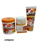 Cross-Border Papaya Scrub Shower Gel Mild Moisturizing Taste Clean Moisturizing Cleansing Skin Care Turmeric Quicksand Shower Gel - Image 4