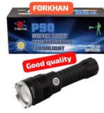 P90 Rechargeable LED Flashlight Torch - Image 2