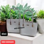 Learning ag Xingke Sense ote ag Women's Large Capty Commuter Class Shoulder ag etro Suede andbag Independent Station - Image 2