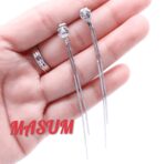 The Love Collection Sterling Silver Knot Stud Earrings - Image 8