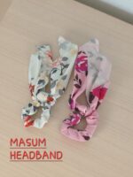 Rubber Ropes Ribbon Hair Band Elastic Hair Rope Hair Bow (Free And Adjustable Size For Girls And Women) - Image 3