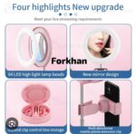 Live Makeup Multipurpose Ring Lamp With Mobile Stand - Image 3