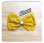 Big bow hairpin red clip headband hair rope female headband super fairy net red hairpin black hair accessories on the back of the head - Image 3