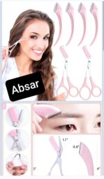 【NEW】 Karsyngirl 1/2/3Pcs Eyebrow Trimming Knife Eyebrow Face Razor For Women Eyebrow Scissors With Comb Brow Trimmer Scraper - Image 3