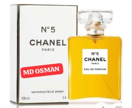This is a 100 ml bottle of Chanel N°5 Eau de Parfum, a classic floral aldehyde women's fragrance.