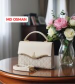 MENGDIDAISHU/Mengdi Kangaroo New Fashion Handbag Commuter's All-Matching Shoulder Messenger Bag Women's Bag Small - Image 10