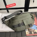 Mobile phone waist bag, men's chest bag, waterproof Japanese small shoulder bag, women's lightweight student casual sports ins-style crossbody bag - Image 3