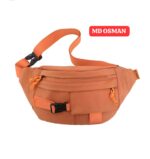 Mobile phone waist bag, men's chest bag, waterproof Japanese small shoulder bag, women's lightweight student casual sports ins-style crossbody bag