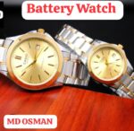 Foreign trade supply stainless steel men's watches 004C manufacturers in stock wholesale luminous waterproof business couples watch - Image 3