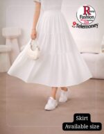 Lucyever 2026 Summer New Pink Long Skirt Women Fashion High Waist Patchwork A-Line Skirts Woman Solid Color All-Match Midi Skirt - Image 4