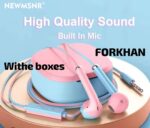 Earphone Bass Earphone With Mic Earphone Stereo Earphone U24 Two-Color Wire Wired Earphones In Ear Earphone - Image 9