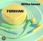 Earphone Bass Earphone With Mic Earphone Stereo Earphone U24 Two-Color Wire Wired Earphones In Ear Earphone - Image 5