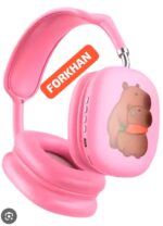 Audífonos Inalámbricos Bluetooth Capibara Rosa