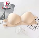 Strapless Bra Invisible Push Up Bras Underwear Lingerie Transparent Straps Women's Brassiere Elastic Seamless Backless Bra - Image 3