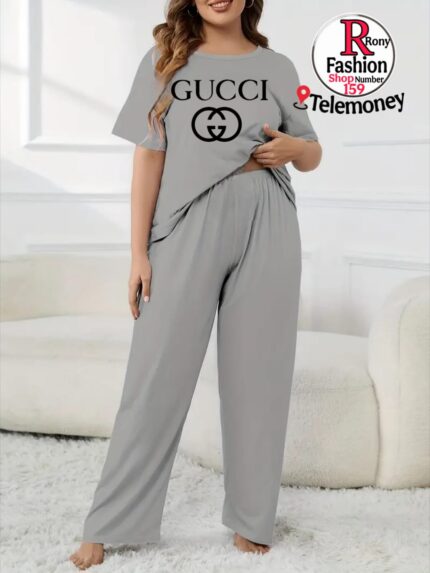 Ekouaer womens pajama sets Short Sleeve Pjs Lounge Set 2 Piece Sleepwear with Long Pants