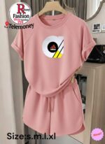 Advanced Comfort Casual Sports Set Women's Summer Loose And Comfortable Shorts Short Sleeve Two Piece Set Fashionable And