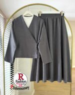 White Tops Full Sleeve Floral Embroidery Work For Women - Image 3