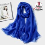 Wholesale Women Muslim Hijab Shawls Thin Style Silk Headband Muslim Hijabs Headscarf Gauze Scarf Vacation Hijab - Image 9