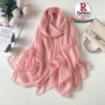 Wholesale Women Muslim Hijab Shawls Thin Style Silk Headband Muslim Hijabs Headscarf Gauze Scarf Vacation Hijab - Image 5