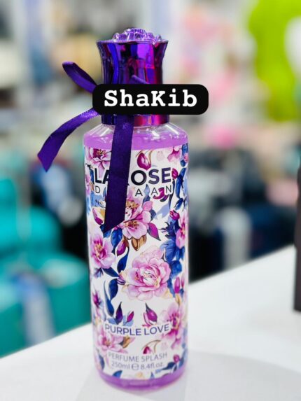 LA Rose DE FAAN perfume Splash for Women 250ml - Purple Love