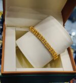 【MarketSphere】Men's bracelet car flower watch chain men's boss watch chain brass gold-plated jewelry direct sales - Image 2