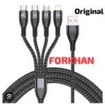 3 In 1 Fast Charging USB Charger Cable / Fast Charging Data Transfer/Compatible with Micro USB, USB-C/Type-C Devices - Image 2