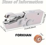Mini Sewing Machines for Home Cordless Portable Handy Stitching Machine (Hand Machine for Stitching)-Sewing Machines - Image 7