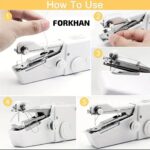 Mini Sewing Machines for Home Cordless Portable Handy Stitching Machine (Hand Machine for Stitching)-Sewing Machines