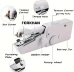 Mini Sewing Machines for Home Cordless Portable Handy Stitching Machine (Hand Machine for Stitching)-Sewing Machines - Image 4