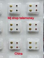 12 Pairs set Ear Piercing Special Ear Studs Surgical Steel Stopper Earrings Medical Piercing Gun - Nose Pin - Image 6