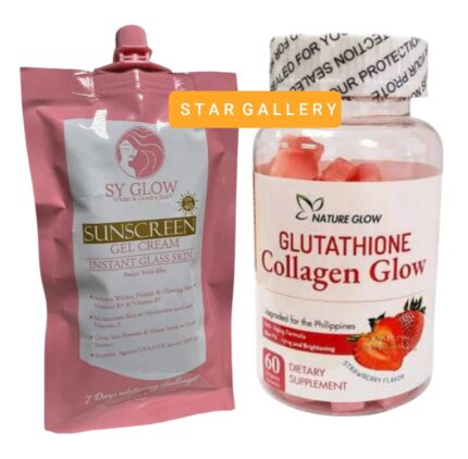 SY GLOW INSTANT GLASS SKIN SUNSCREEN GEL CREAM SPF 40 50ML