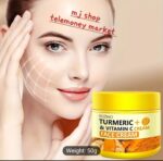 Turmeric VC Face Cream Deeply Moisturizes and Desalinates Skin Leaving Skin Fresh Non Greasy Smooth Firm Soft Elastic Energetic - Image 2