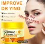 Turmeric VC Face Cream Deeply Moisturizes and Desalinates Skin Leaving Skin Fresh Non Greasy Smooth Firm Soft Elastic Energetic - Image 4