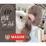 Bremod Premium Series 8.17 Milk Tea Ash Bremod Cocoa Butter Hair Color and Bleach Set - Image 3