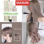 Bremod Premium Series 8.17 Milk Tea Ash Bremod Cocoa Butter Hair Color and Bleach Set