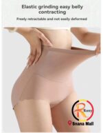 High Waist Underwear Women 60S Cotton Panties Plus Size Womens Briefs Cozy Female Underwear Tighten The Abdomen Safety Shorts - Image 4